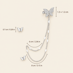 Farfalla size chart with measurements