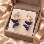 Azura butterfly earrings in a gift box